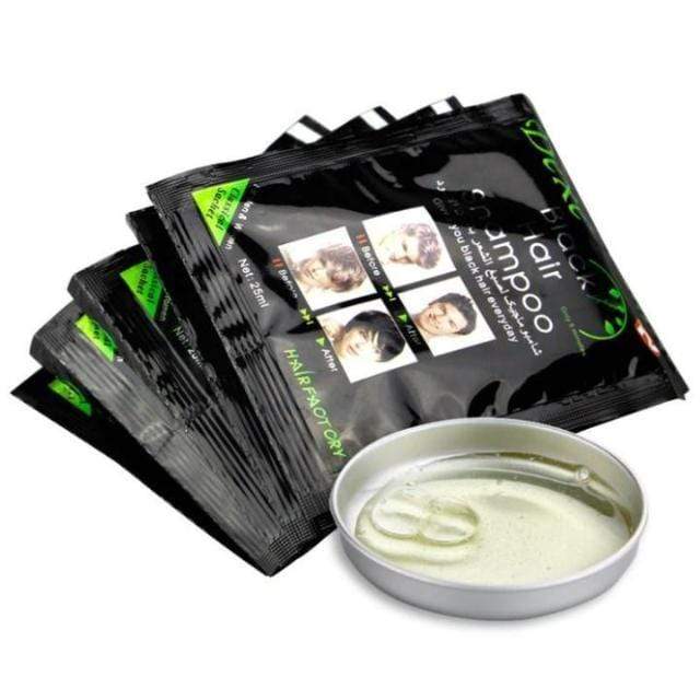 Gadgets d'Eve BLAKISH™ : Shampoing Colorant Noir Pour Cheveux Blancs