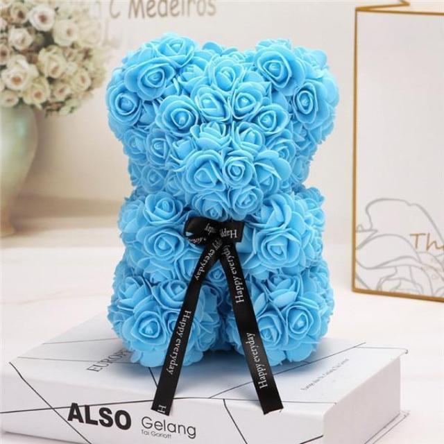 Gadgets d'Eve Bleu TENDDY™ : Ours En Roses Eternelles